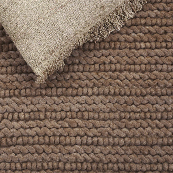 Safavieh Natura Bohemian-inspired Runner Rug - Handcrafted Elegance For Hallways And Entryways, Durable Comfort Brown 80% Wool,20% Cotton Nat286t-5