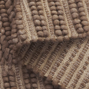 Safavieh Natura Bohemian-inspired Runner Rug - Handcrafted Elegance For Hallways And Entryways, Durable Comfort Brown 80% Wool,20% Cotton Nat286t-5