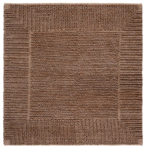 Safavieh Natura Handcrafted Bohemian Area Rug - Luxurious Wool And Cotton Blend For Timeless Elegance Brown 80% Wool,20% Cotton Nat286t-8