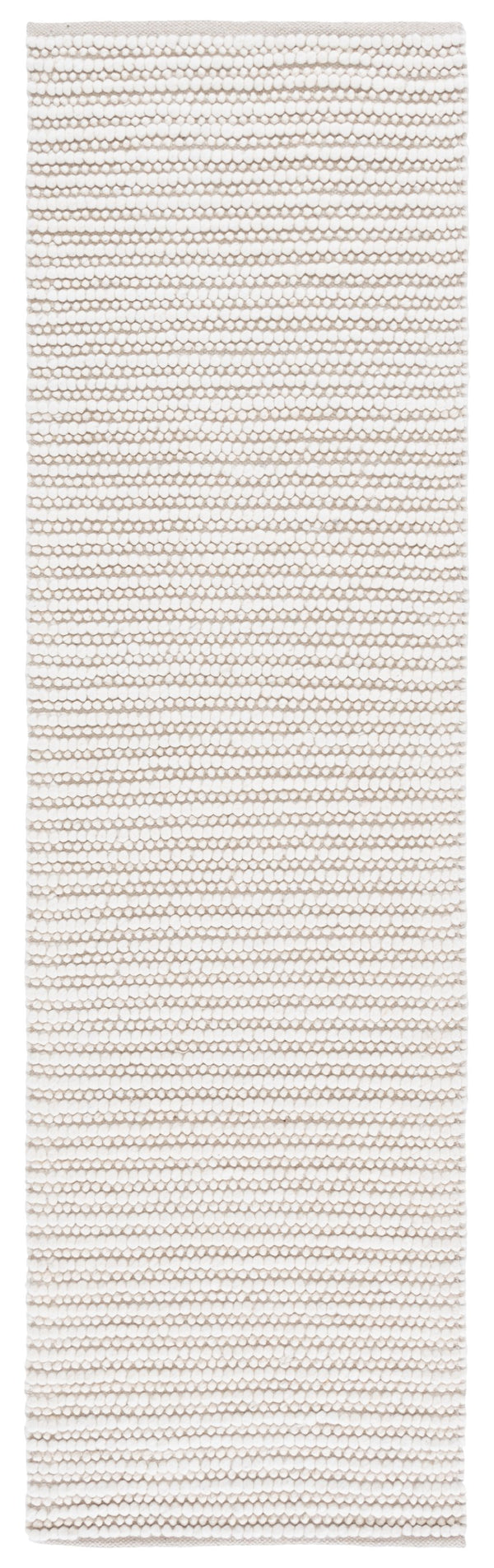 Safavieh Natura Bohemian Runner Area Rug - Artisanal Ivory Flatweave Design For Hallways & Entryways Ivory 80% Wool,20% Cotton Nat287a-28