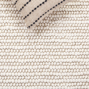 Safavieh Natura Bohemian Runner Area Rug - Artisanal Ivory Flatweave Design For Hallways & Entryways Ivory 80% Wool,20% Cotton Nat287a-5