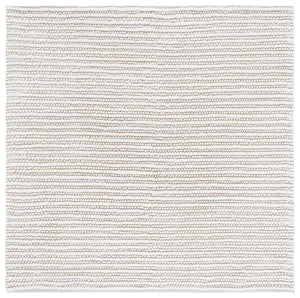 Safavieh Natura Bohemian Runner Area Rug - Artisanal Ivory Flatweave Design For Hallways & Entryways Ivory 80% Wool,20% Cotton Nat287a-6sq