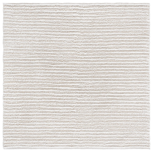 Safavieh Natura Bohemian Runner Area Rug - Artisanal Ivory Flatweave Design For Hallways & Entryways Ivory 80% Wool,20% Cotton Nat287a-6sq