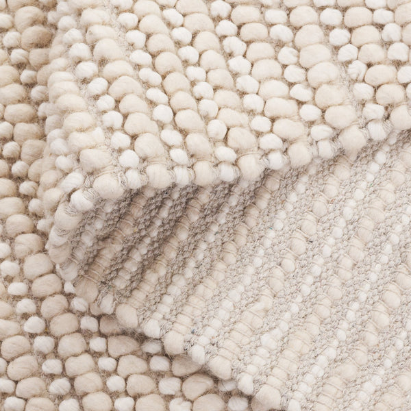 Safavieh Natura Bohemian Runner Area Rug - Artisanal Ivory Flatweave Design For Hallways & Entryways Beige ,Ivory 80% Wool,20% Cotton Nat287b-5