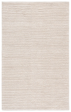 Safavieh Natura Handcrafted Bohemian Area Rug – Elegant Design, Durable Wool & Cotton Blend For Stylish Living Spaces Beige ,Ivory 80% Wool,20% Cotton Nat287b-3