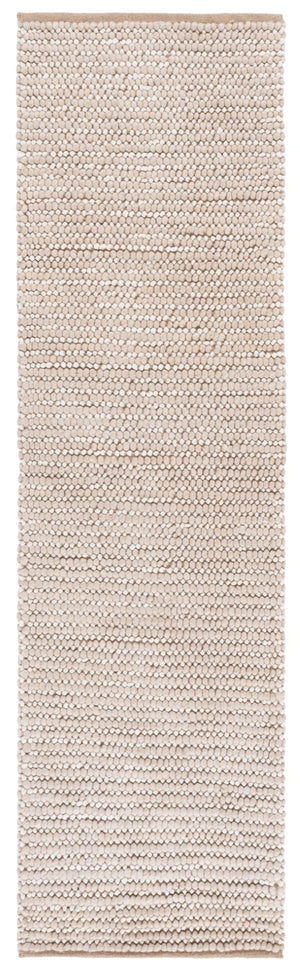 Safavieh Natura Handcrafted Bohemian Area Rug – Elegant Design, Durable Wool & Cotton Blend For Stylish Living Spaces Taupe ,Ivory 80% Wool,20% Cotton Nat287e-4