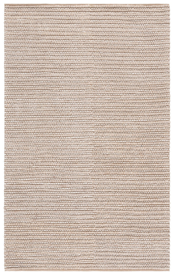Safavieh Natura Bohemian Runner Area Rug - Artisanal Ivory Flatweave Design For Hallways & Entryways Taupe ,Ivory 80% Wool,20% Cotton Nat287e-5