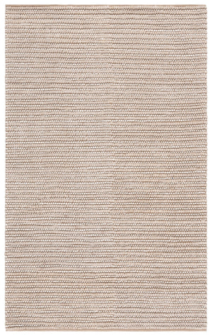 Safavieh Natura Handcrafted Bohemian Area Rug – Elegant Design, Durable Wool & Cotton Blend For Stylish Living Spaces Taupe ,Ivory 80% Wool,20% Cotton Nat287e-4