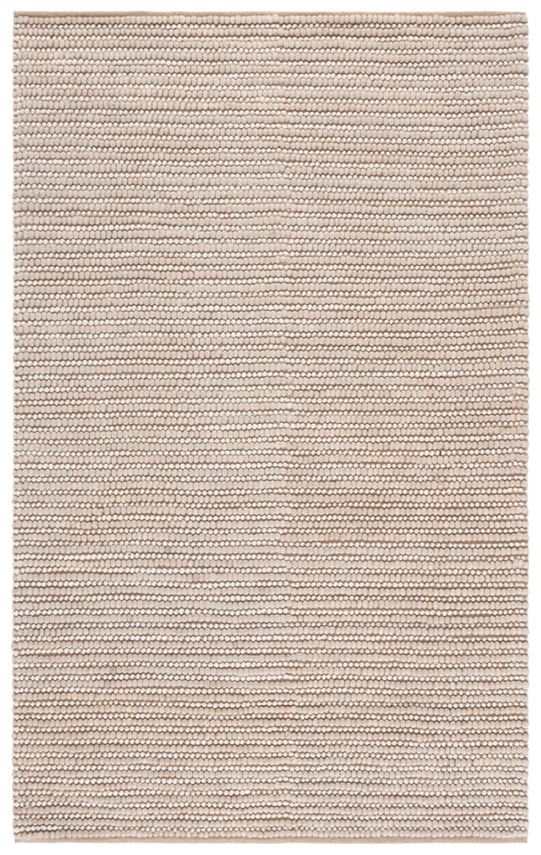 Safavieh Natura Handcrafted Bohemian Area Rug – Elegant Design, Durable Wool & Cotton Blend For Stylish Living Spaces Taupe ,Ivory 80% Wool,20% Cotton Nat287e-4