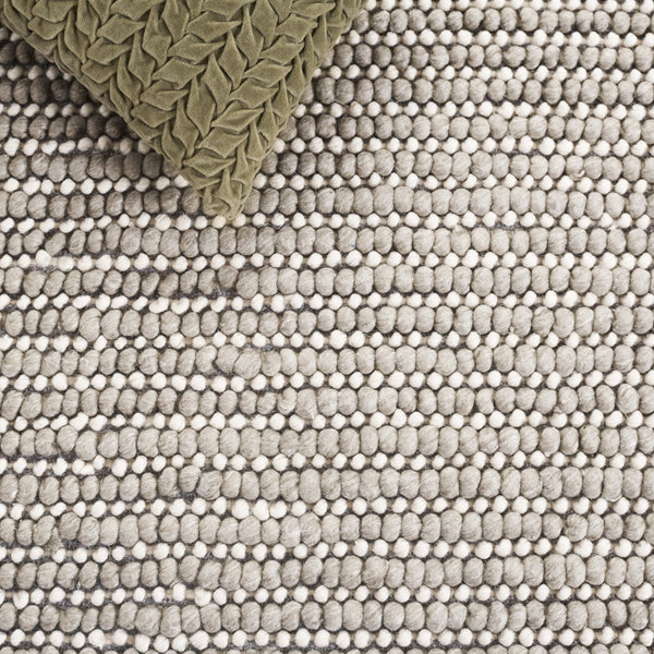 Safavieh Natura Bohemian Runner Area Rug - Artisanal Ivory Flatweave Design For Hallways & Entryways Grey ,Ivory 80% Wool,20% Cotton Nat287f-5