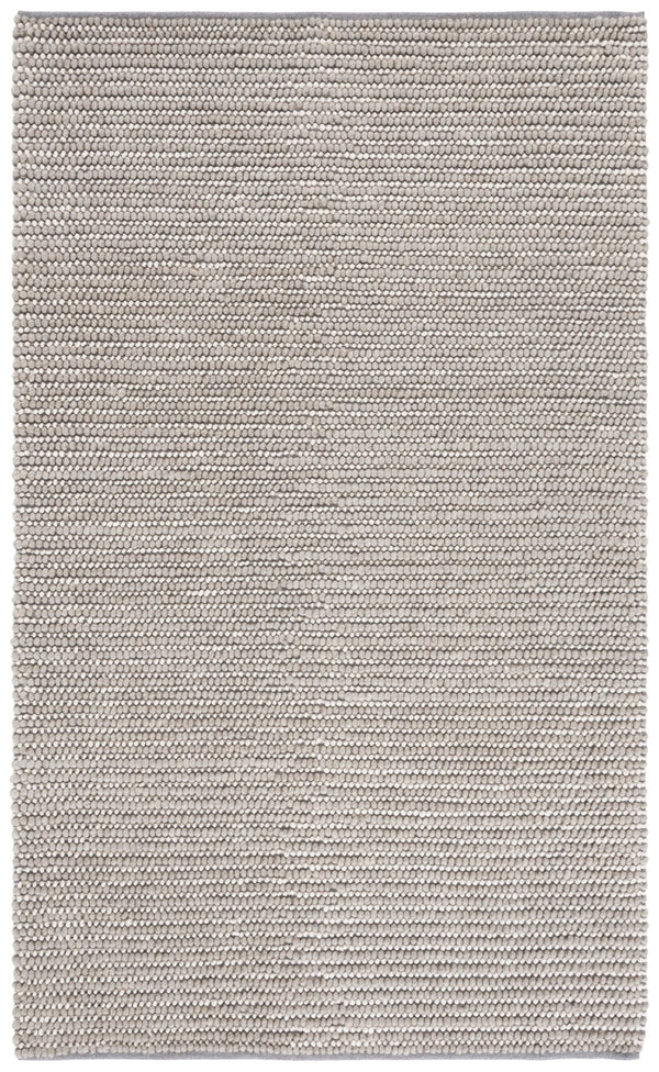 Safavieh Natura Handcrafted Bohemian Area Rug – Elegant Design, Durable Wool & Cotton Blend For Stylish Living Spaces Grey ,Ivory 80% Wool,20% Cotton Nat287f-4