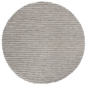 Safavieh Natura Bohemian Runner Area Rug - Artisanal Ivory Flatweave Design For Hallways & Entryways Grey ,Ivory 80% Wool,20% Cotton Nat287f-6r