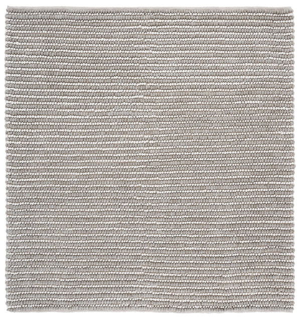 Safavieh Natura Bohemian Runner Area Rug - Artisanal Ivory Flatweave Design For Hallways & Entryways Grey ,Ivory 80% Wool,20% Cotton Nat287f-6sq