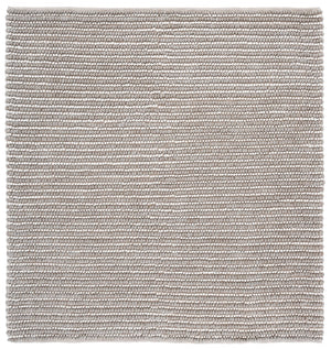 Safavieh Natura Handcrafted Bohemian Area Rug – Elegant Design, Durable Wool & Cotton Blend For Stylish Living Spaces Grey ,Ivory 80% Wool,20% Cotton Nat287f-4