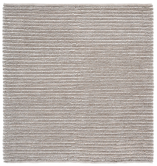 Safavieh Natura Handcrafted Bohemian Area Rug – Elegant Design, Durable Wool & Cotton Blend For Stylish Living Spaces Grey ,Ivory 80% Wool,20% Cotton Nat287f-4