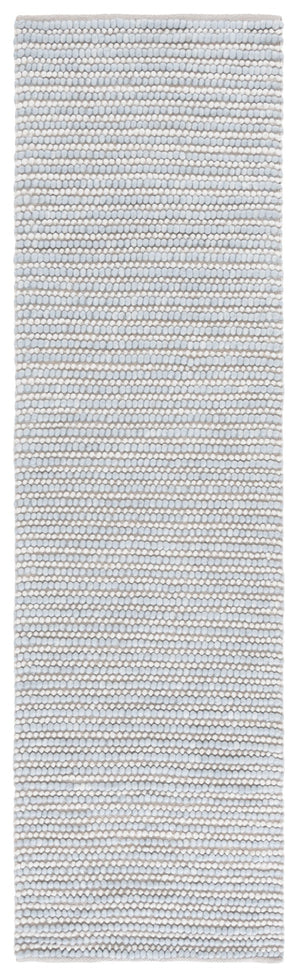 Safavieh Natura Handcrafted Bohemian Area Rug – Elegant Design, Durable Wool & Cotton Blend For Stylish Living Spaces Light Blue ,Ivory 80% Wool,20% Cotton Nat287l-6