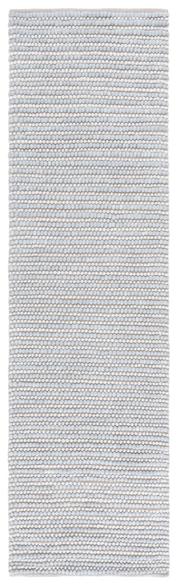 Safavieh Natura Handcrafted Bohemian Area Rug – Elegant Design, Durable Wool & Cotton Blend For Stylish Living Spaces Light Blue ,Ivory 80% Wool,20% Cotton Nat287l-6