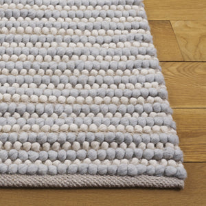 Safavieh Natura Bohemian Runner Area Rug - Artisanal Ivory Flatweave Design For Hallways & Entryways Light Blue ,Ivory 80% Wool,20% Cotton Nat287l-5