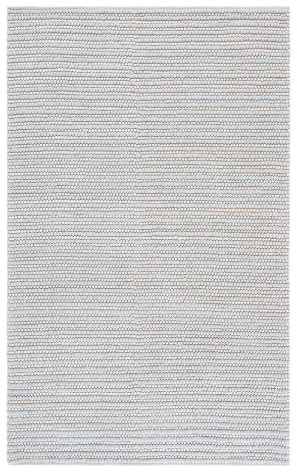 Safavieh Natura Handcrafted Bohemian Area Rug – Elegant Design, Durable Wool & Cotton Blend For Stylish Living Spaces Light Blue ,Ivory 80% Wool,20% Cotton Nat287l-6