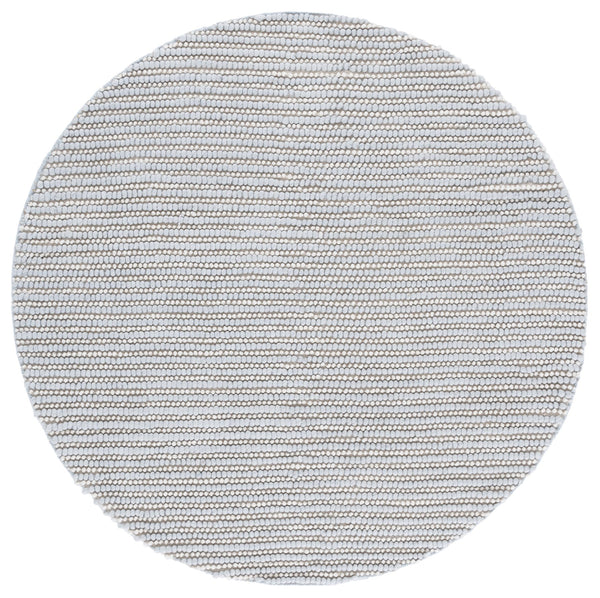 Safavieh Natura Bohemian Runner Area Rug - Artisanal Ivory Flatweave Design For Hallways & Entryways Light Blue ,Ivory 80% Wool,20% Cotton Nat287l-6r