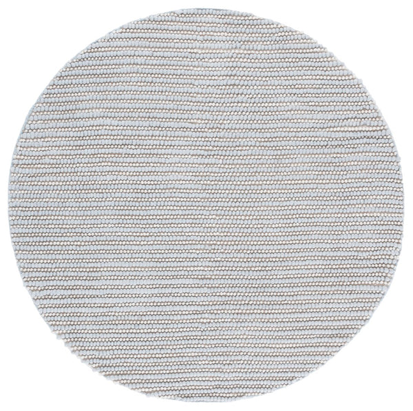 Safavieh Natura Handcrafted Bohemian Area Rug – Elegant Design, Durable Wool & Cotton Blend For Stylish Living Spaces Light Blue ,Ivory 80% Wool,20% Cotton Nat287l-6