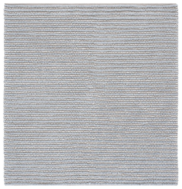 Safavieh Natura Handcrafted Bohemian Area Rug – Elegant Design, Durable Wool & Cotton Blend For Stylish Living Spaces Light Blue ,Ivory 80% Wool,20% Cotton Nat287l-6