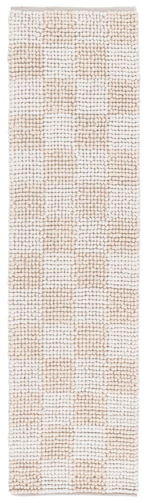 Safavieh Natura Runner Area Rug - Luxurious Handmade Flatweave Design For Timeless Bohemian Home Decor Beige ,Ivory 80% Wool,20% Cotton Nat288b-28