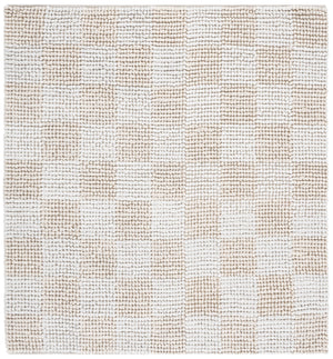 Safavieh Natura Runner Area Rug - Luxurious Handmade Flatweave Design For Timeless Bohemian Home Decor Beige ,Ivory 80% Wool,20% Cotton Nat288b-6sq