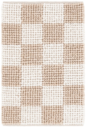 Safavieh Natura Bohemian-inspired Area Rug - Stylish, Durable, And Cozy Addition For Any Home Décor Taupe ,Ivory 80% Wool,20% Cotton Nat288e-4