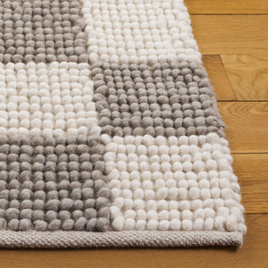 Safavieh Natura Bohemian-inspired Area Rug - Stylish, Durable, And Cozy Addition For Any Home Décor Grey ,Ivory 80% Wool,20% Cotton Nat288f-3