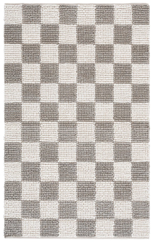 Safavieh Natura Runner Area Rug - Luxurious Handmade Flatweave Design For Timeless Bohemian Home Decor Grey ,Ivory 80% Wool,20% Cotton Nat288f-5