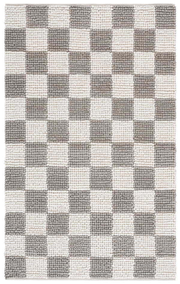 Safavieh Natura Runner Area Rug - Luxurious Handmade Flatweave Design For Timeless Bohemian Home Decor Grey ,Ivory 80% Wool,20% Cotton Nat288f-5