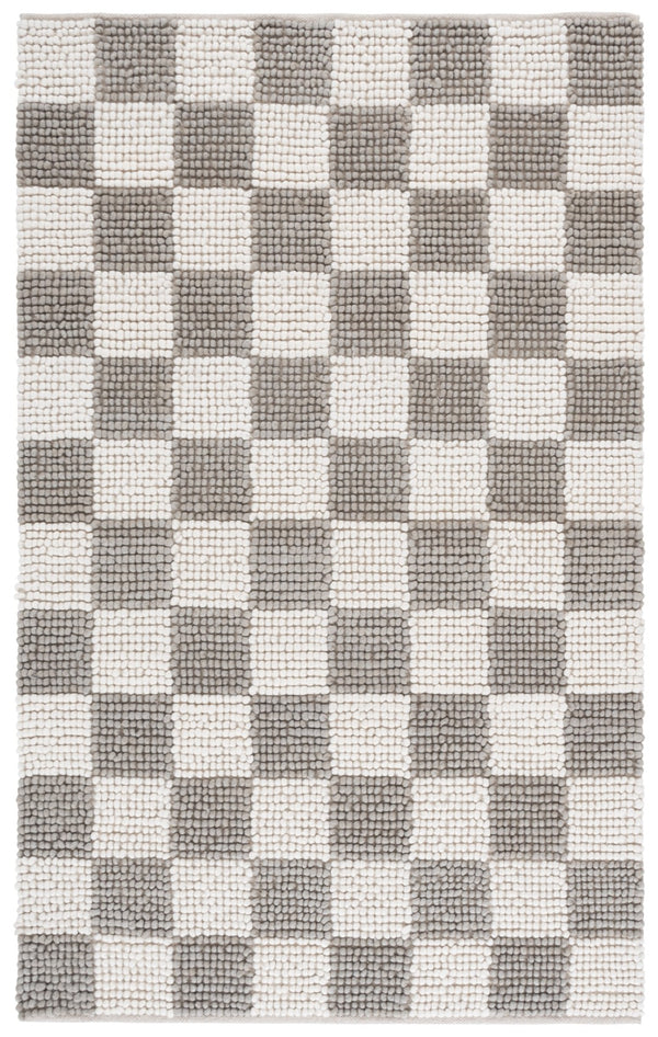 Safavieh Natura Bohemian-inspired Area Rug - Stylish, Durable, And Cozy Addition For Any Home Décor Grey ,Ivory 80% Wool,20% Cotton Nat288f-3