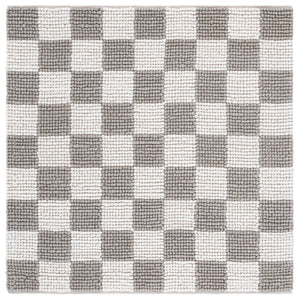 Safavieh Natura Bohemian-inspired Area Rug - Stylish, Durable, And Cozy Addition For Any Home Décor Grey ,Ivory 80% Wool,20% Cotton Nat288f-3