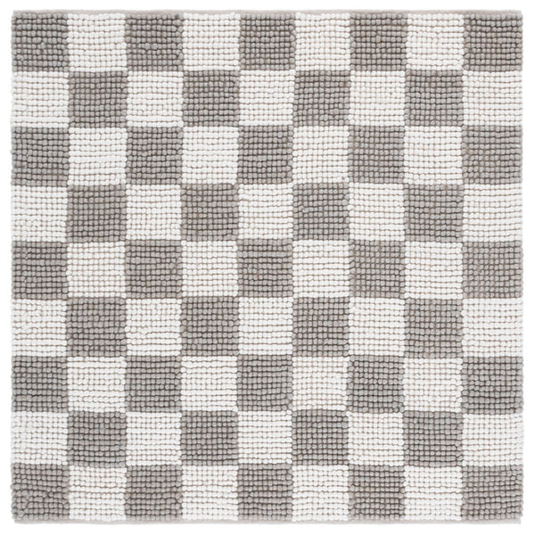 Safavieh Natura Bohemian-inspired Area Rug - Stylish, Durable, And Cozy Addition For Any Home Décor Grey ,Ivory 80% Wool,20% Cotton Nat288f-3