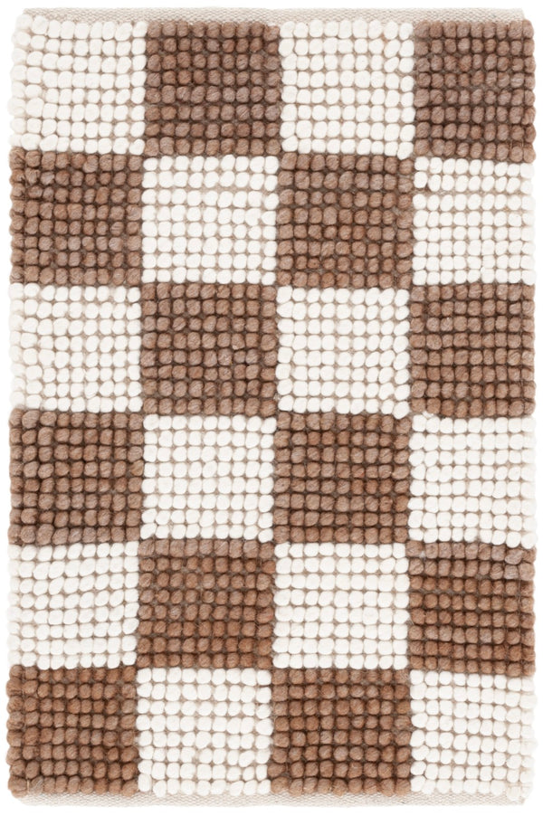 Safavieh Natura Bohemian-inspired Area Rug - Stylish, Durable, And Cozy Addition For Any Home Décor Brown ,Ivory 80% Wool,20% Cotton Nat288t-3