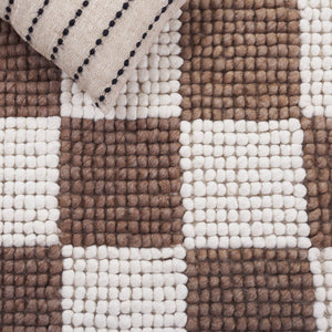 Safavieh Natura Bohemian-inspired Area Rug - Stylish, Durable, And Cozy Addition For Any Home Décor Brown ,Ivory 80% Wool,20% Cotton Nat288t-3