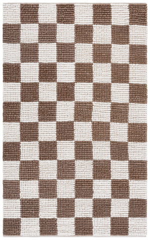 Safavieh Natura Runner Area Rug - Luxurious Handmade Flatweave Design For Timeless Bohemian Home Decor Brown ,Ivory 80% Wool,20% Cotton Nat288t-5