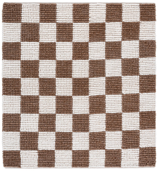 Safavieh Natura Bohemian-inspired Area Rug - Stylish, Durable, And Cozy Addition For Any Home Décor Brown ,Ivory 80% Wool,20% Cotton Nat288t-3