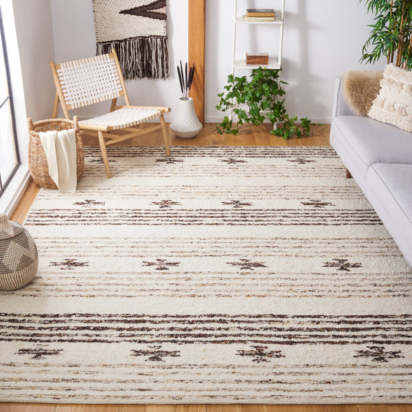 Safavieh Natura Hand-woven Area Rug: Luxurious Black & Ivory Design For Timeless Elegance In Any Space Black ,Ivory 90% Wool And 10% Cotton Nat325z-216