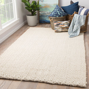Jaipur Living Naturals Tobago Tracie Contemporary Transitional Handmade Indoor Rug White 4'x6'