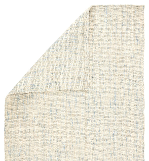 Jaipur Living Naturals Tobago Bluffton Nat34 Handwoven Handmade 100% Jute Solids Solid Indoor Rug Ivory, Blue 100% Jute Rug143161