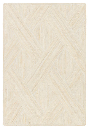Jaipur Living Naturals Tobago Vero Nat35 Handwoven Handmade 100% Jute Contemporary Solid Indoor Rug Ivory 100% Jute Rug143106