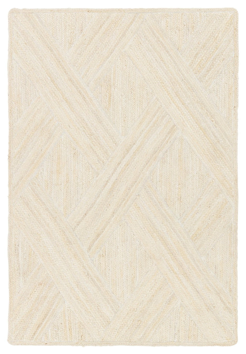 Jaipur Living Naturals Tobago Vero Transitional Bohemian Handmade Indoor Rug Ivory 4'x6'