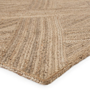 Jaipur Living Naturals Tobago Vero Nat36 Handwoven Handmade 100% Jute Contemporary Solid Indoor Rug Tan 100% Jute Rug143110