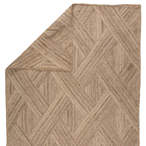 Jaipur Living Naturals Tobago Vero Nat36 Handwoven Handmade 100% Jute Contemporary Solid Indoor Rug Tan 100% Jute Rug143110