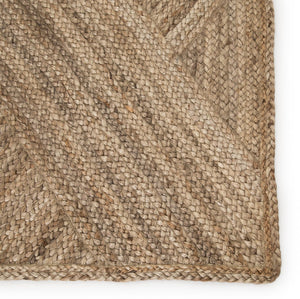 Jaipur Living Naturals Tobago Vero Nat36 Handwoven Handmade 100% Jute Contemporary Solid Indoor Rug Tan 100% Jute Rug143110