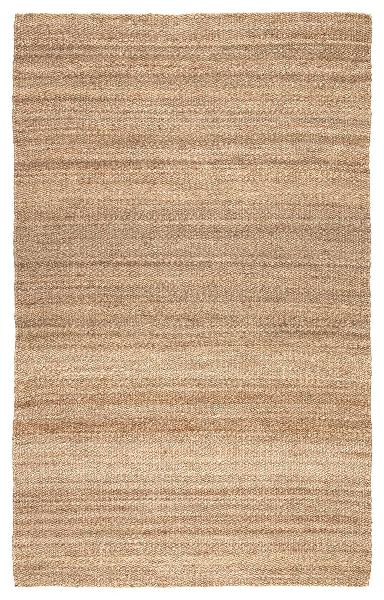Jaipur Living Naturals Tobago Hilo Nat38 Handwoven Handmade 100% Jute Solids Solid Indoor Rug Tan 100% Jute Rug143171