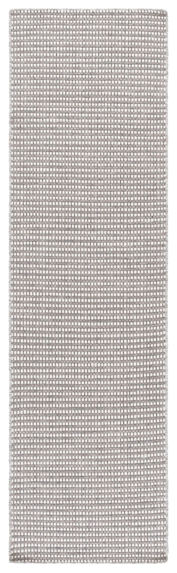 Safavieh Natura Modern Hand Woven Runner Area Rug - Luxurious Wool & Cotton Blend For Elegant Spaces Grey ,Ivory 85% Wool,15% Cotton Nat386f-28