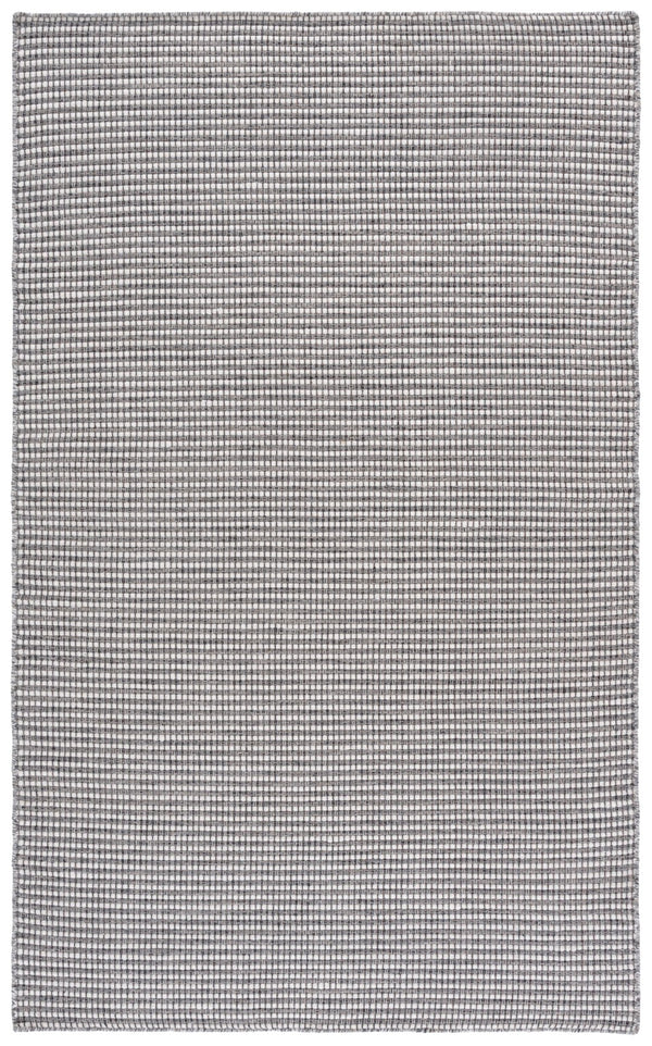 Safavieh Natura Hand Woven Area Rug In Elegant Tones – Modern Design Meets Traditional Craftsmanship Dark Grey ,Ivory 85% Wool,15% Cotton Nat386g-3